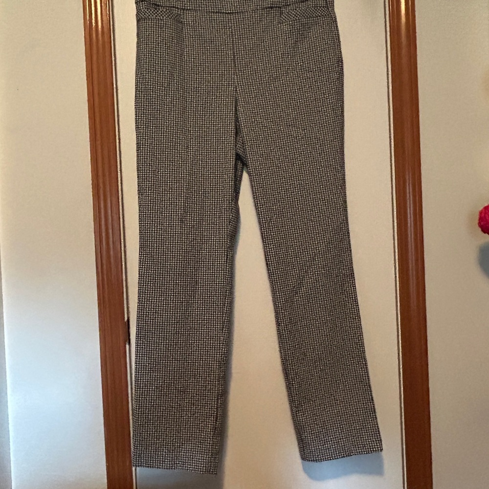 Kim Rogers Black and White Houndstooth Trouser